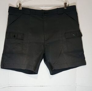 Sportif Men's Black Cargo Shorts Size 44